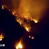 Лесной пожар в уезде Мукангчай, северная провинция Йенбай. (Фото: ВИА)