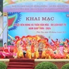 На церемонии открытия фестиваля храма королей Хунг в провинции Футхо 9 апреля. (Фото: ВИA)