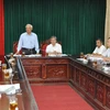 越南国会副主席汪周刘与兴安省领导举行工作会议 