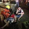 泰国曼谷爆炸遇难人数继续上升已至22人123人受伤（图片来源：中国中央电视台英语新闻频道）