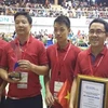 越南机器人队夺得2015年亚太大学生机器人大赛（图片来源于网络）