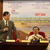有关推动越老柬各地旅游合作发展的国际研讨会新闻发布会。