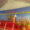 越南清化省寿春机场导航台动工兴建场景（图片来源：越南劳动报）