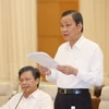 内务部部长阮太平作关于《宗教信仰法》草案的呈文。