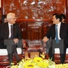 越南国家主席张晋创同意大利总统塞尔焦•马塔雷拉举行会谈​ （图片来源：越通社）