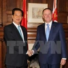 越南政府总理阮晋勇与新西兰总理约翰·基