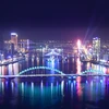 岘港市美丽夜景​ 