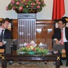 越南政府副总理兼外交部长范平明会见欧盟驻越大使暨欧盟驻越代表团团长布鲁诺·安格勒