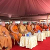 越南佛教协会中央委员会赴老挝参加老挝佛教协会主席荼毗法会 