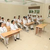 越南护理员的日语培训班（图片来源：越通社）