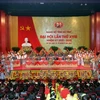 越南国会主席阮生雄出席越共河静省第十八次代表大会（图片来源：越通社）
