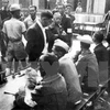 1946年1月6日河内市某个投票站（图片来源：越通社）