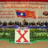 老挝人民革命党第十次全国代表大会开幕式（图片来源：越通社）