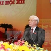 越共第十二届中央委员会总书记阮富仲已致闭幕辞