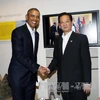 越南政府总理阮晋勇会见美国总统奥巴马（图片来源：越通社）