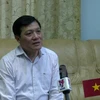 张孟山大使接受越通社记者的采访