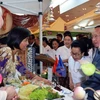 附图：越南参加2015年东盟美食联欢会（图片来源：越通社）