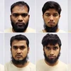 8名涉恐孟加拉国人（图片来源：新加坡内政部）