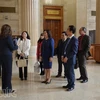 中央司法改革指导委员会代表团参观访问加拿大最高法院（图片来源：http://baotintuc.vn/）