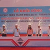 越南河静市举行二线城市发展项目启动仪式（图片来源：http://www.baoxaydung.com.vn/）