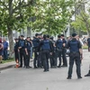 乌克兰警方包围敖德萨州“莲花”公寓（图片来源：nguoivietukraina.com）