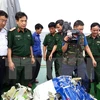越南救援力量已找到许多疑似CaSa-212飞机的残片（图片来源：越通社）