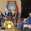 黄平君会见萨尔瓦多总统萨尔瓦多·桑切斯·塞伦（图片来源：越通社）