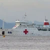 所找到的8具尸体已被海军医院船与特种船送往陆地。