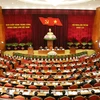 越南共产党第十二届中央委员会第三次全体会议7月4日上午在首都河内开幕。（图片来源：越通社）