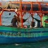 泰国于2016年4月捕捉越南渔船。