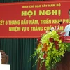 王廷惠副总理在会议上发表讲话（图片来源《人民报》）