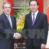 越南国家主席陈大光会见智利前总统爱德华多（图片来源：越通社）