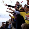 菲律宾人对仲裁庭裁决表示支持 （图片来源：路透社）