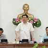 王廷慧副总理在会议上致辞。