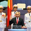阮春福总理宣誓就职（图片来源：越通社）