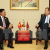 越南政府副总理兼外交部长范平明会见挪威外交部长卜伦德（图片来源：越通社）