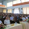 出席越南橙剂灾难55周年纪念典礼的代表（图片来源：hanam.gov.vn）