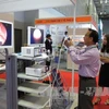 第16届越南国际医药制药医疗器械展览会（图片来源：越通社） 