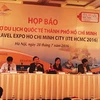 2016年越南胡志明市国际旅游博览会的新闻发布会（图片来源于《河内新报》）