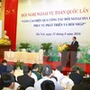 越南第18届全国外事工作会议（图片来源：越通社）