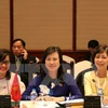 与会的越南代表团