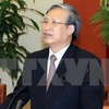 越共中央检查委员会主任陈国旺（图片来源：越通社）
