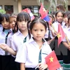 阮攸越老双语学校2016-2017新学年开学典礼在万象举行