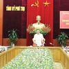 越共中央政治局委员、公安部部长、中央反腐指导委员会副主任苏林上将。