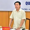 王廷惠副总在会议上发表讲话（图片来源：http://baochinhphu.vn/）
