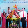广宁省隆重举行越南企业家节企业家节庆祝仪式（图片来源：《广宁省电子报》）