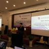 贸易促进局副局长谢黄玲在研讨会上发表讲话（图片来源：http://bnews.vn/）