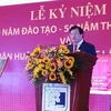 郑廷勇副总理在建设大学举行的校庆典礼上发表讲话(​图片来源：越南​人民报）