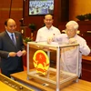 越南党与国家领导投票通过交通运输部部长和政府总监察长等职务的任命事宜。