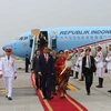 印度尼西亚总统开始对越南进行国事访问（组图）